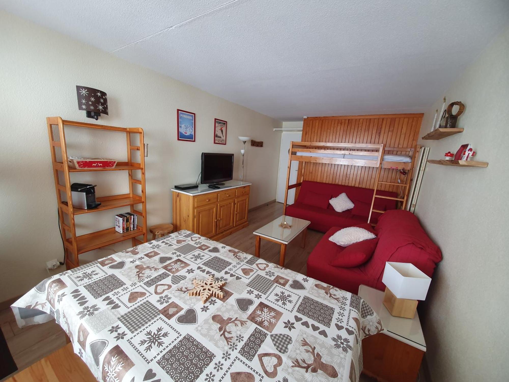 La Mongie, Studio Pieds Des Pistes, Parking Interieur Prive Exterior foto